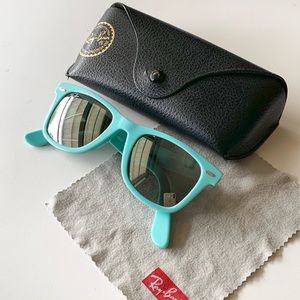 Turquoise Ray Bans